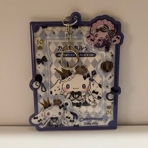 Sanrio Cinnamoroll Dolly Mix Photocard holder Keychain
